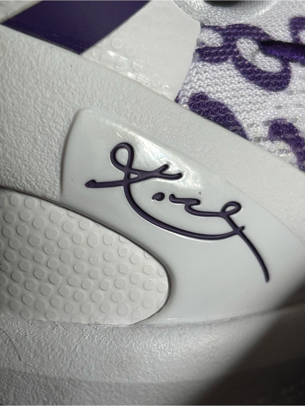 Nike Kids Big Boys Sz 5 Kobe 8 Protro Court Purple Basketball Sneakers w/Box NEW - Picture 8 of 14
